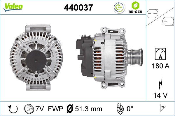 Valeo Alternator/Dynamo 440037