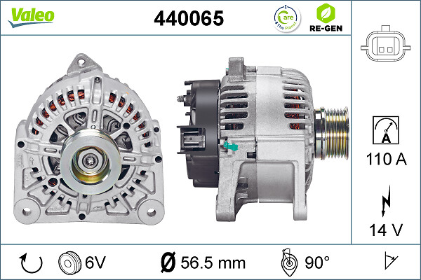 Valeo Alternator/Dynamo 440065