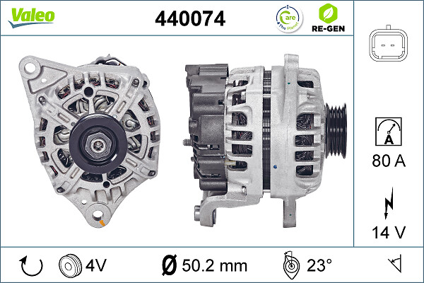 Valeo Alternator/Dynamo 440074