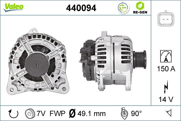 Valeo Alternator/Dynamo 440094