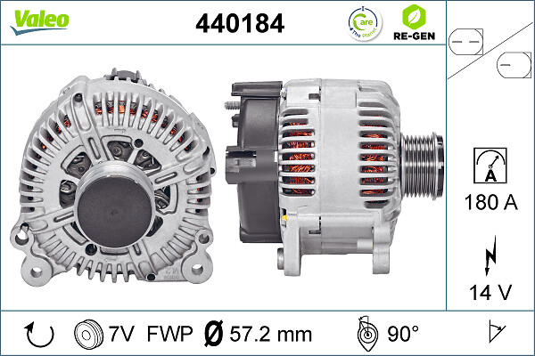 Valeo Alternator/Dynamo 440184