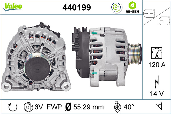 Valeo Alternator/Dynamo 440199