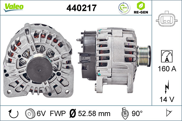 Valeo Alternator/Dynamo 440217