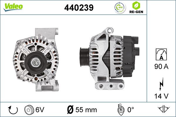 Valeo Alternator/Dynamo 440239