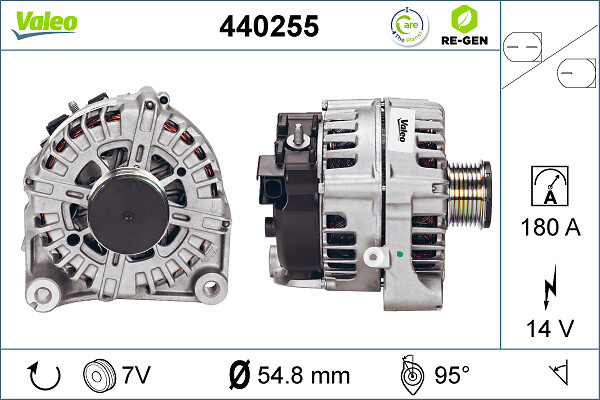 Valeo Alternator/Dynamo 440255