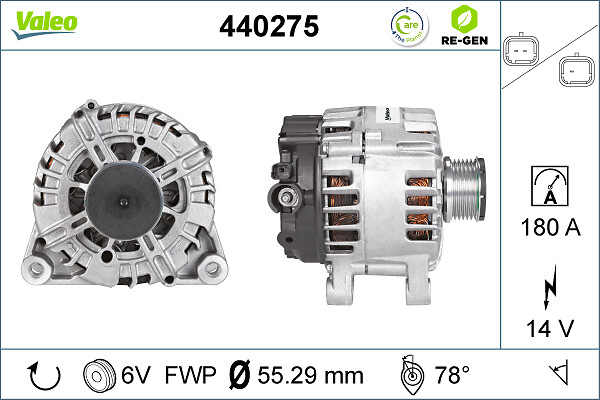 Valeo Alternator/Dynamo 440275