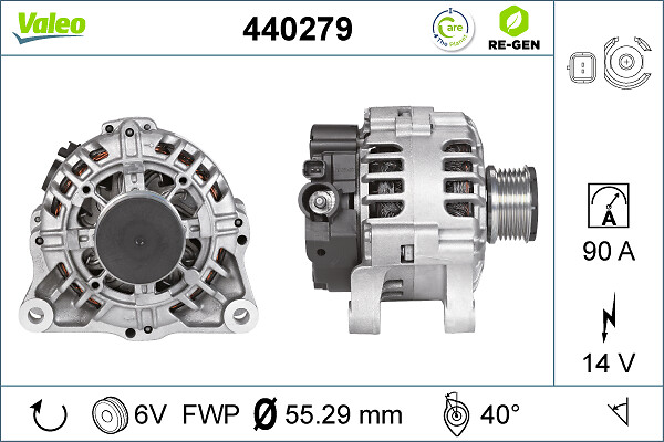 Valeo Alternator/Dynamo 440279