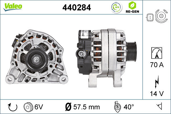 Valeo Alternator/Dynamo 440284