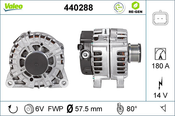 Valeo Alternator/Dynamo 440288