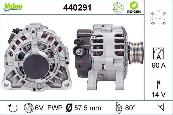 Valeo Alternator/Dynamo 440291