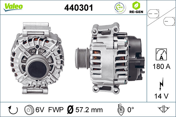 Valeo Alternator/Dynamo 440301