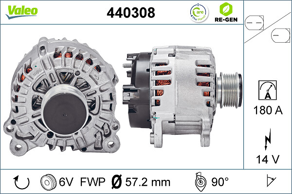 Valeo Alternator/Dynamo 440308