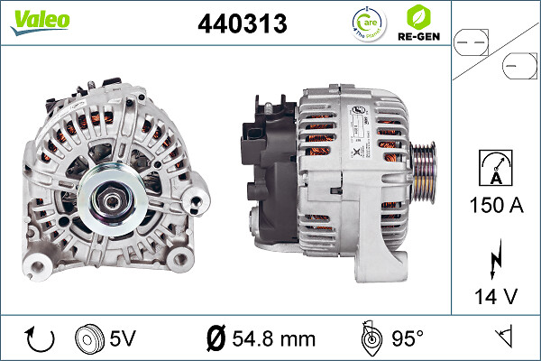 Valeo Alternator/Dynamo 440313