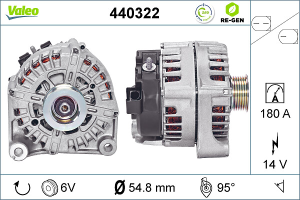 Valeo Alternator/Dynamo 440322