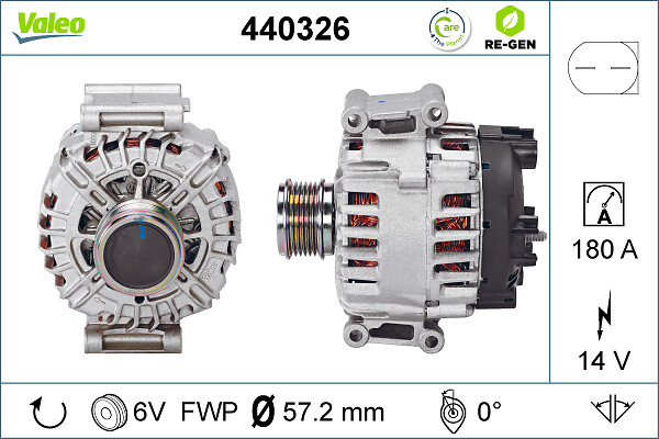 Valeo Alternator/Dynamo 440326