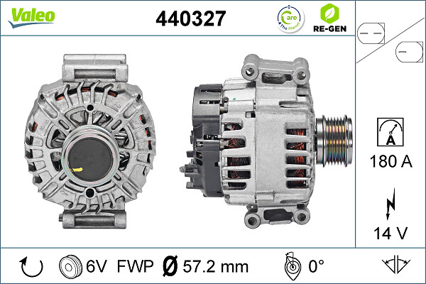 Valeo Alternator/Dynamo 440327