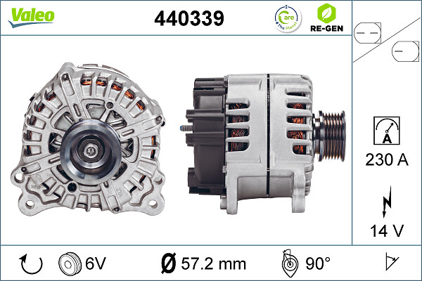 Valeo Alternator/Dynamo 440339