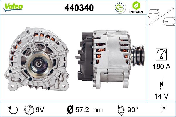 Valeo Alternator/Dynamo 440340