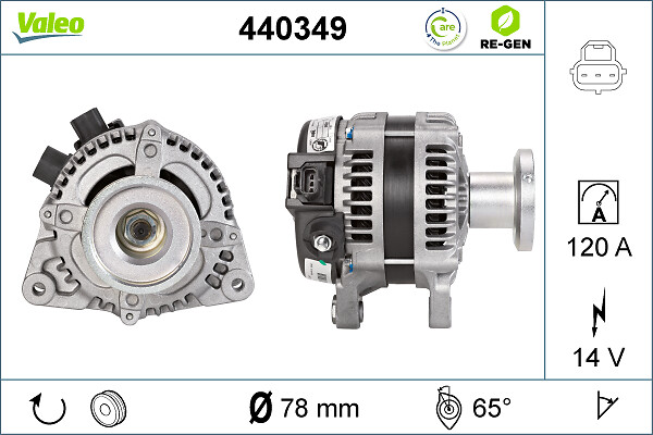 Valeo Alternator/Dynamo 440349