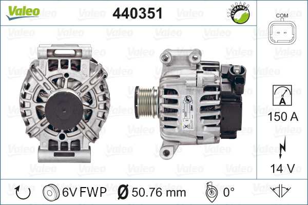 Valeo Alternator/Dynamo 440351