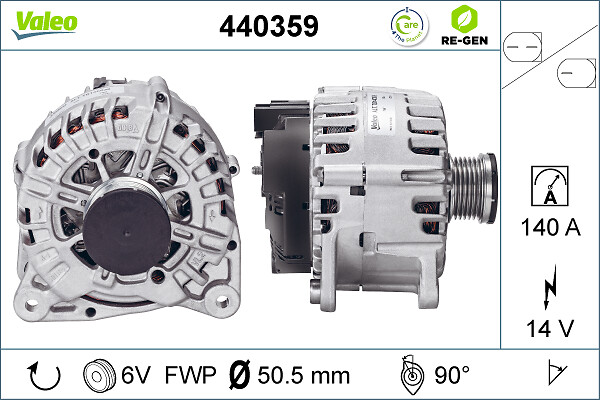 Valeo Alternator/Dynamo 440359