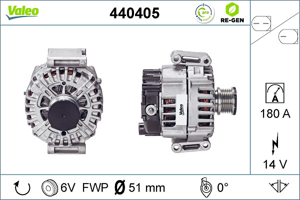 Valeo Alternator/Dynamo 440405