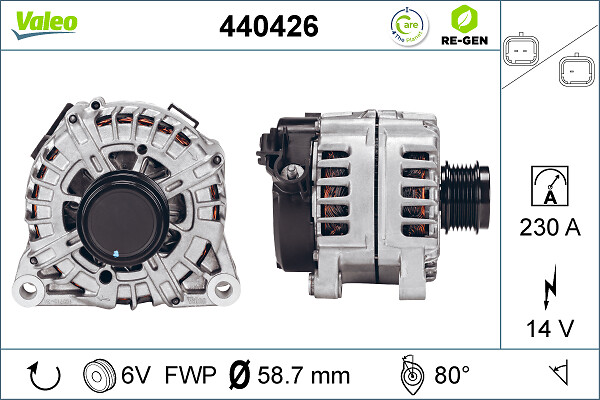 Valeo Alternator/Dynamo 440426