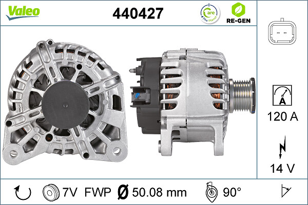 Valeo Alternator/Dynamo 440427