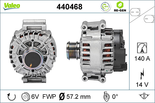 Valeo Alternator/Dynamo 440468