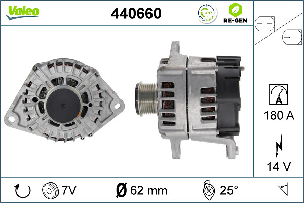 Valeo Alternator/Dynamo 440660