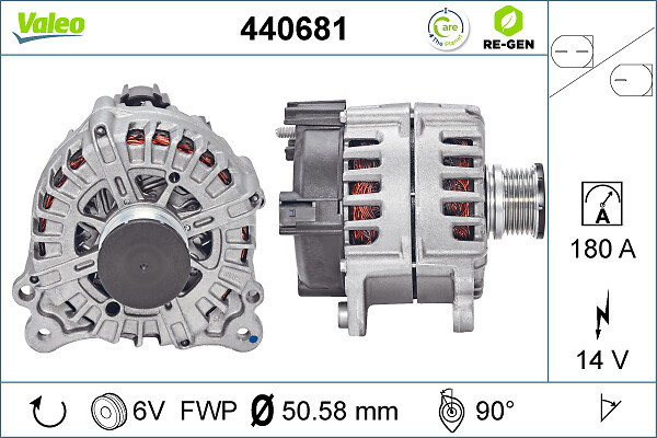 Valeo Alternator/Dynamo 440681