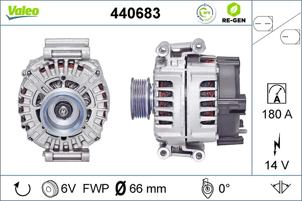 Valeo Alternator/Dynamo 440683