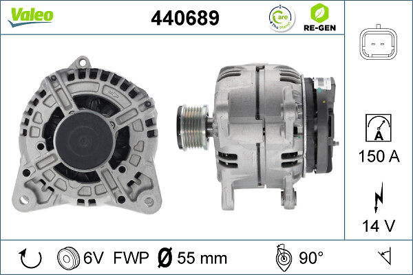 Valeo Alternator/Dynamo 440689