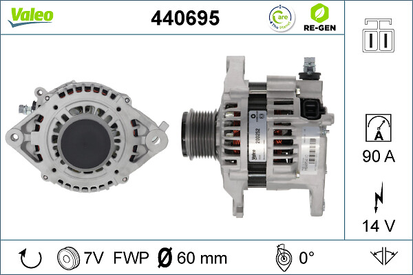 Valeo Alternator/Dynamo 440695