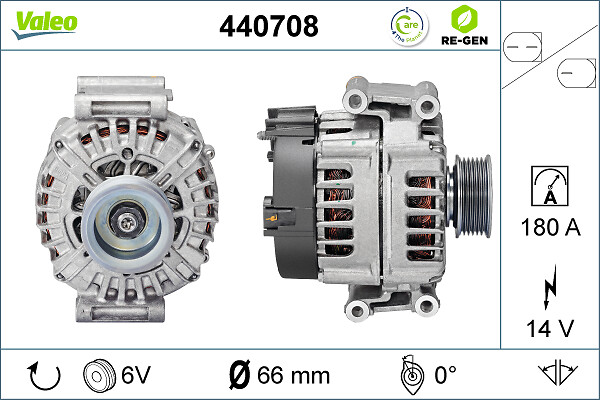 Valeo Alternator/Dynamo 440708