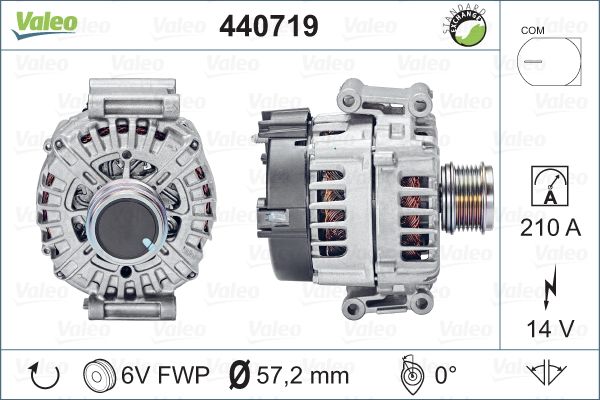 Valeo Alternator/Dynamo 440719