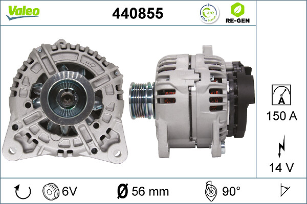 Valeo Alternator/Dynamo 440855