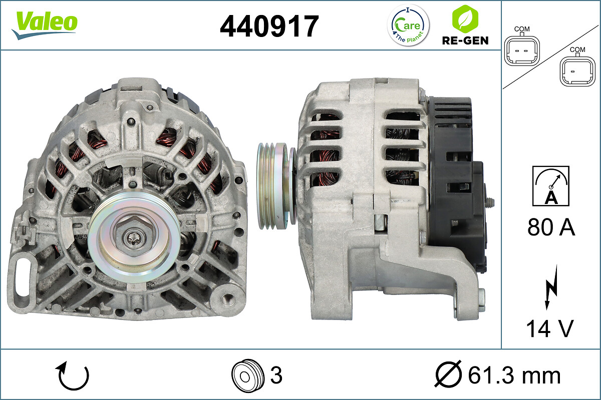 Valeo Alternator/Dynamo 440917