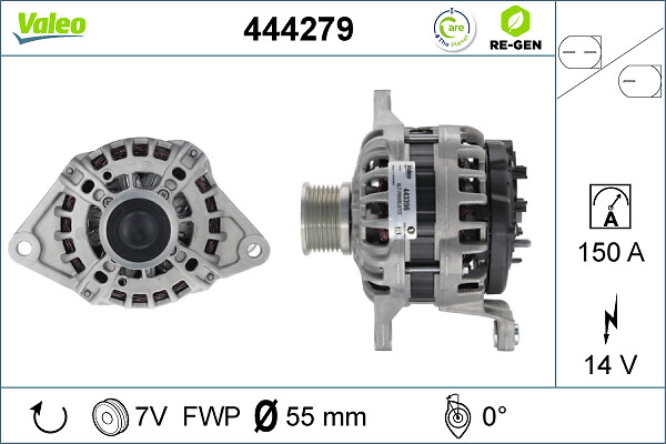 Valeo Alternator/Dynamo 444279