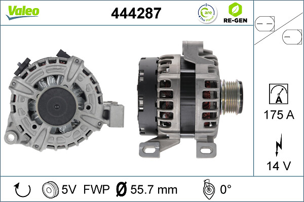 Valeo Alternator/Dynamo 444287