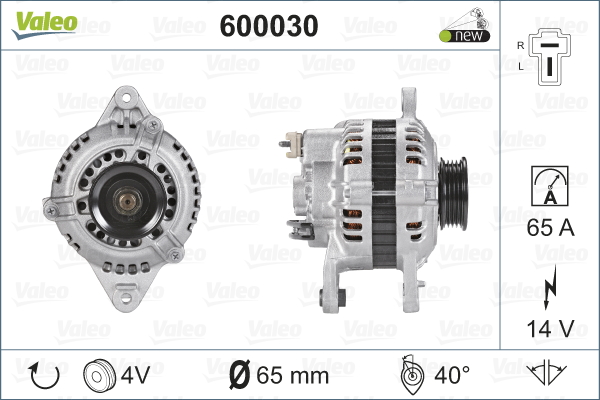 Valeo Alternator/Dynamo 600030