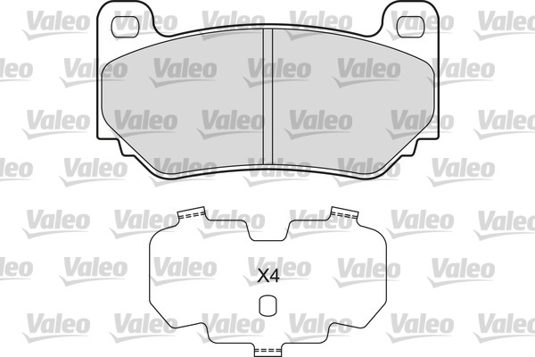 Valeo Remblokset 601661