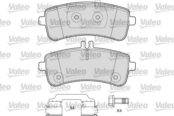 Valeo Remblokset 601666