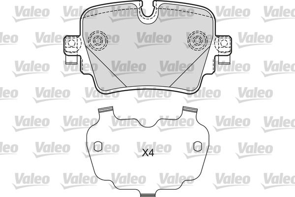 Valeo Remblokset 601670