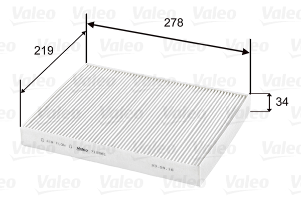 Valeo Interieurfilter 715581