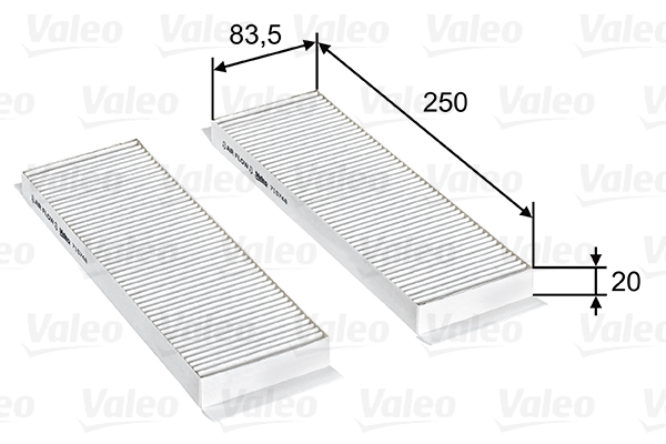 Valeo Interieurfilter 715748