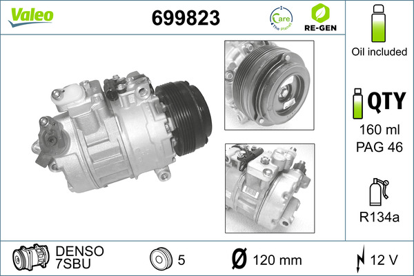 Valeo Airco compressor 699823