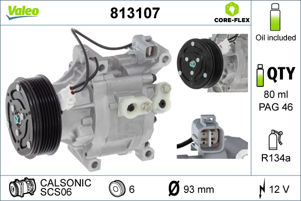 Valeo Airco compressor 813107