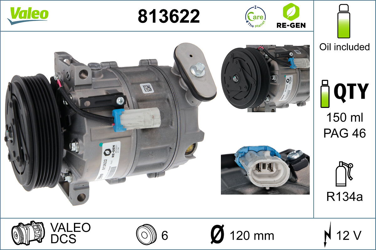 Valeo Airco compressor 813622
