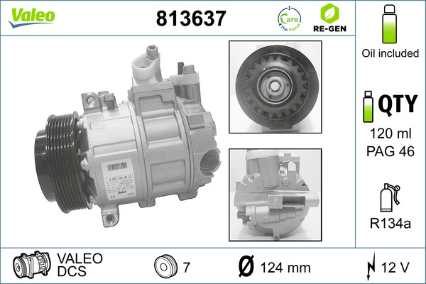 Valeo Airco compressor 813637